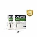 OneTouch Select Test Strips | Pack of 100 Test Strips | Blood Sugar Test Machine Testing Strips | Global Iconic Brand | For use with OneTouch Select Simple Glucometer