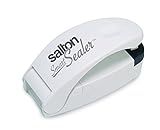 Salton SmartSealer 2-in-1 Bag Sealer and Cutter for Chip Bags, Reseal and Cut Food Storage Snack Bags, Handheld and Portable, White (BS1442)