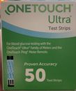 One Touch Ultra Blue Blood Glucose Test Strips - 50 Count 9/2024