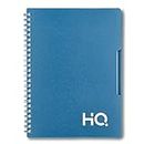 Navneet Youva HQ | Single Subject Book - Blue with PP cover | For office and personal use | Wiro/Spiral Bound | Single Line | A5 Size - 14.8 cm x 21 cm | 160 Pages | Pack of 1
