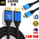 4K HDMI to HDMI Cable, High Speed Ultra HD HDMI Cord for 4K Roku TV HDTV Monitor