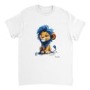 (Busca descuentos en Viyid) Camiseta Unisex Blue Mane León Amantes de los Animales Regalo