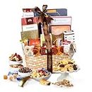 Broadway Basketeers Sympathy Gift Basket Deluxe, Condolences Gifts for Loss, Bereavement or Kosher Shiva, Food Care Package for Delivery With Chocolate, Snacks & Sweets