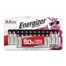 Energizer MAX AA Batteries (20 Pack), Double A Alkaline Batteries