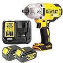 Dewalt DCF899N 18V High Torque Brushless Impact Wrench with 2 x 4.0Ah Batteries & Charger
