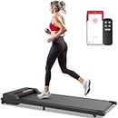 ADVWIN Walking Pad, Electric Treadmill Walking Pads Home Office Gym Exercise Fitness, Installation-Free (Black)