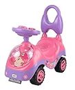 JoyRide Ride on & Car for Kids with Music & Light Steering, Push Car for Baby with Backrest & Big Wheels, Ride on for Kids, Suitable for Boys & Girls 1 to 3 Years Upto 20Kgs (Pink)