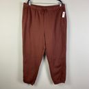 Old Navy Size 2X Extra High-Waisted Vintage Sweatpants for Women Brown NWT
