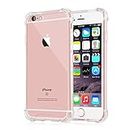Vultic Clear Bumper Case for iPhone 6 / 6S, Shockproof [Reinforced Corners] TPU Crystal Lightweight Transparent Cover