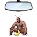 (4 Pack) Barry Wood Sitting On Bed Meme Air Freshener: A Hilarious Car Gift for Men, Women, Dad, and Her - Novelty Fun Gag Joke - Perfect for Stag, Hen Parties, and Pranks 2 Scent