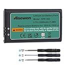 3DS XL Battery, Hisewen 2000mAh SPR-003 Replacement Battery Compatible with Nintendo 3DS XL, New 3DS XL, 3DS LL Console with Tool (Not for New 3DS)