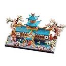 wriyvngs Exquisite Suzhou Garden Micro Building Blocks - 2350 PC Set |Replicates Chinese Architecture | Challenging DIY Toy for Adults | High Detail | Beautiful Display Piece