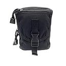 HWZ Outdoor Sports Small Pockets Multi-Functional Tactical Storage Bag Fan Accessory Bag (black)
