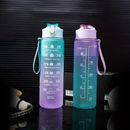 pack de 2 Botellas de agua deportiva de 750ML verde purpura