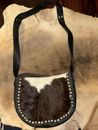 Real Genuine Leather Unisex Handbag Shoulder Bag Satchel Purse Shoulder Bag