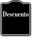Descuento Spanish Muestra al aire libre firmar BLACK Aluminum Composite Sign