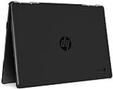 mCover Hard Shell Case Compatible with late-2020 14" HP Chromebook X360 14A-CAxxxx Series laptops (NOT Compatible with Other HP Chromebook & Windows laptops) (14 Inch HP 14A-CAxxxx Series, Black)