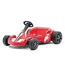 ReadyGO 12V Asphalt Racer Go Kart, Battery Powered Ride-on, High Speed Mode (5 MPH) - RED
