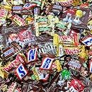 SNICKERS, M&MS, TWIX, 3 MUSKETEERS & MILKY WAY, Mars Chocolate Variety Mix - 2 Pounds (Pack of 1)