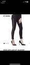 Good American Good Legs Black Lace Up Jeans Size UK 8-10 / US 6 Khloe Kardashian