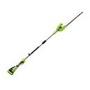 Greenworks G40PHA Cordless Pole Hedge Trimmer with Split Shaft, 51cm Dual Action Blades, Cuts up to 18mm Thick Branches, 125 Degree Head Pivot, 3000SPM WITHOUT 40V Battery & Charger, 3 Year Guarantee