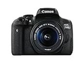 Canon EOS 750D Digital SLR Body Only Camera with EF-S 18-55 mm f/3.5-5.6 IS STM Lens (24.2 MP, CMOS Sensor) 3-Inch LCD Screen