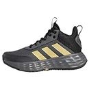 adidas Ownthegame 2.0 Shoes Sneaker, Grey Five/Matte Gold/Core Black, Fraction_39_and_1_Third EU