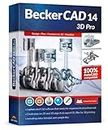 BeckerCAD 14 - 3D PRO CAD software compatible with AutoCAD and Windows 11, 10, 8 and 7 – for 3D printing, home design, architecture, engineering and more