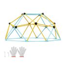 VEVOR Climbing Dome 6FT Geometric Dome Climber Jungle Gym for Kids 3-9 Years