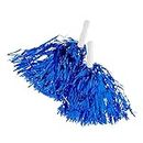 Wanna Party Cheerleader Pom Poms Blue/Cheerleading Squad Spirited Fun Poms Pompoms Cheer Costume Accessory for Party Dance Sports