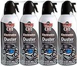 Falcon Dust-Off Electronics Compressed Gas Duster 10 oz (4 Pack) [New Improved Version]