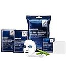 NutriGlow Advanced Organics De-Tan & Dullness Removal Bleach for Skin Brightening and Hair Lightening (6 in 1) - 20g, All Skin type