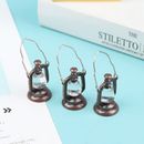 1:12 Dollhouse Miniature Retro Oil Lamp Model DIY Ornaments Accessories To WR
