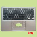 For MacBook Air 13" M1 A2337 2020 Plamrest Space Top case Keyboard Gray US