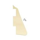 Musiclily Pro Plastic Guitar Pickguard for 2006-Present Modern Style Epiphone Les Paul, 1Ply Cream