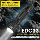 Nitecore edc33 edc taktische Taschenlampe USB-C wiederauf ladbare Taschenlampe 4000 Meter uhi 20