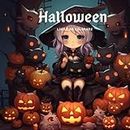 Halloween: Libro spettrale da colorare per adulti e bambini con illustrazioni divertenti e spaventose