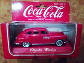 Coca Cola Die Cast Metal Toy Vehicles Chrysler Windor Rossa 1/43 Solido Vintage