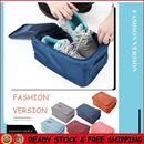 Luggage Shoes Box Waterproof Shoe Sorting Pouch Solid Color for Weekend Vacation