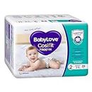 BabyLove Cosifit Infant Nappies Size 2 (3-8kg) | 96 Pieces (4 X 24 pack)