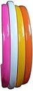 TopFinder® 6pc/pack 10mm Multicolored Simple Hard Plastic Plain Headband Strong Bow Collection Claws Band DIY Tool Accessories hairband For Girls Women Kids