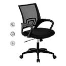 Office Chair, Ergonomic Desk Chair, Upgraded Executive Swivel Computer Chair with Lumbar Support for Home, Office (Black)