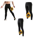 Soft Fleece Lined Leggings Thermal Running Tights Outdoor Cycling Pants for Men