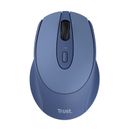 Trust Zaya Rechargeable Wireless Mouse for Laptop, 800-1600 DPI, RF 2.4GHz, Stor