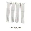 UJEAVETTE® 4 Pieces Upgrade Tripod Landing Gear for Hubsan X4 H502S H502E Drone White