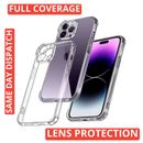 Case For iPhone 13 12 Pro Max 13 11 12 Pro Mini Clear Shockproof Cover Silicone
