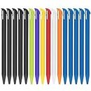 FNGWANGLI Plastic Styluses- 16Pcs Portable Touch Stylus Pen Set Only for Nintendo New 3DS XL and New 3DS LL-8Colors Available