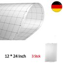 PVC Ersatz Schneidematte Transparente 12*24 FüR Silhouette Cameo Plotter 3 Stck