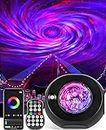 Galaxy Projector for Bedroom,Star Projector, Remote Control & APP White Noise Speaker, 14 Colors LED Night Lights for Kids Room, Adults Home Theater Living Room Decor 2 Year Old Boy Girl Birthday Gift