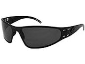 Gatorz Eyewear, Wraptor Model, Aluminum Frame Sunglasses - Blackout Tactical Style/Smoked Polarized Lens